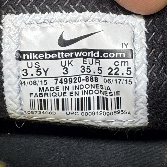 Nike Hypervenom Phelon 2 Indoor Soccer Shoes Size 3.5Y Futbol Orange 749920-888 - Picture 7 of 7